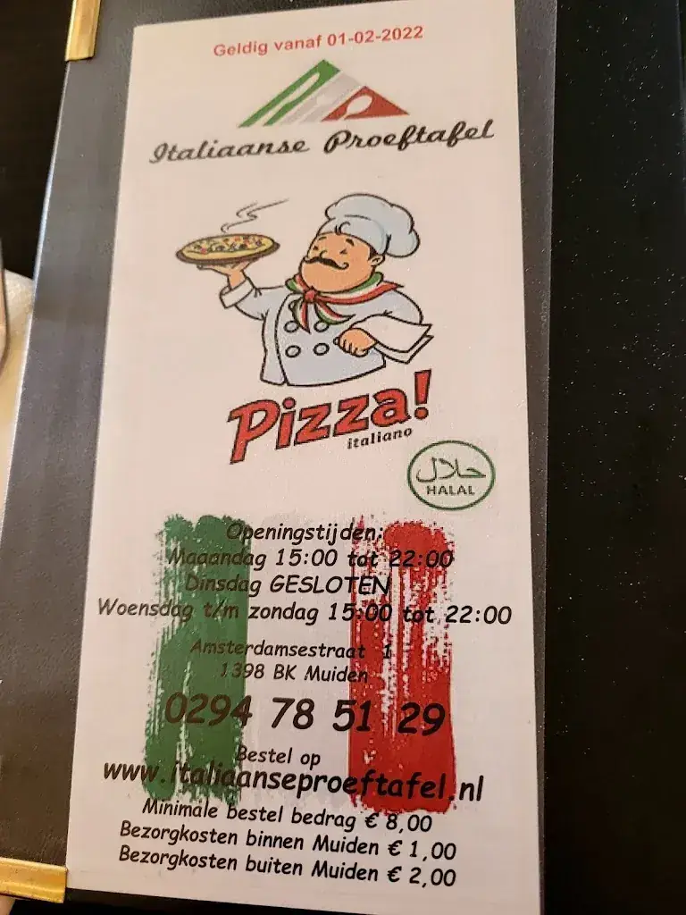 Menu_Italiaanse Proeftafel Muiden_Muiden_image_3