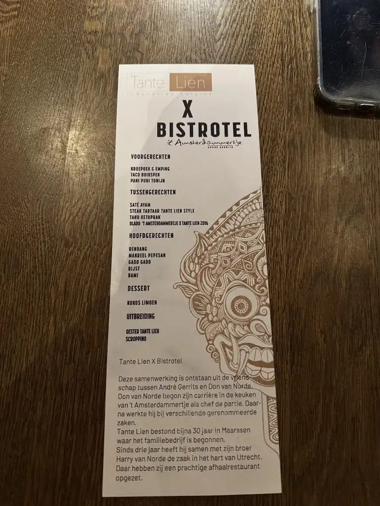Menu_Bistrotel 't Amsterdammertje_Nieuwersluis_image_2