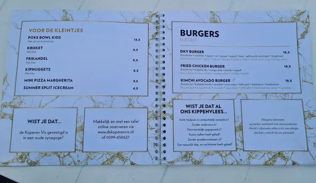 Menu_de Koperen Vis_Monnickendam_image_2