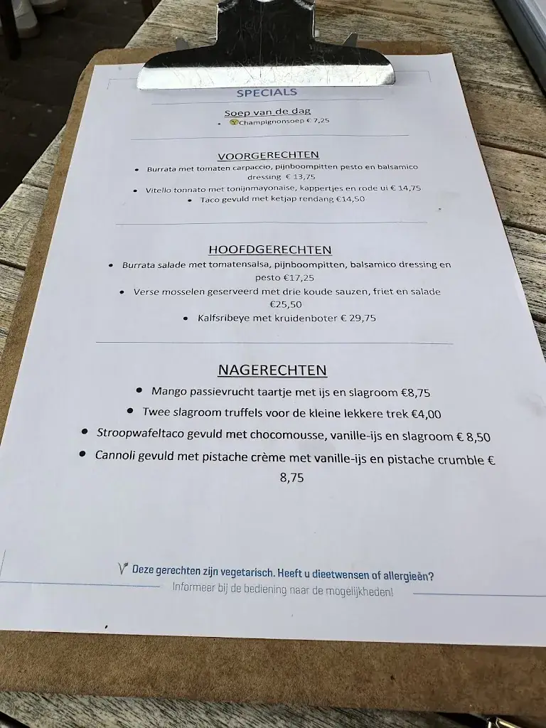 Menu_Eetcafé 'De Ouwe Blauwe'_Monnickendam_image_1