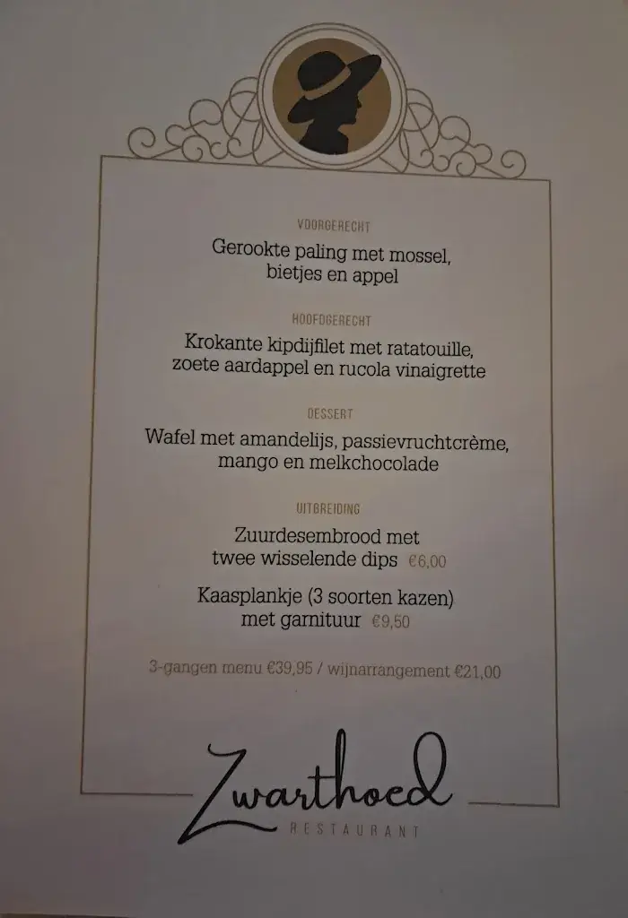 Menu_Restaurant Zwarthoed_Monnickendam_image_1