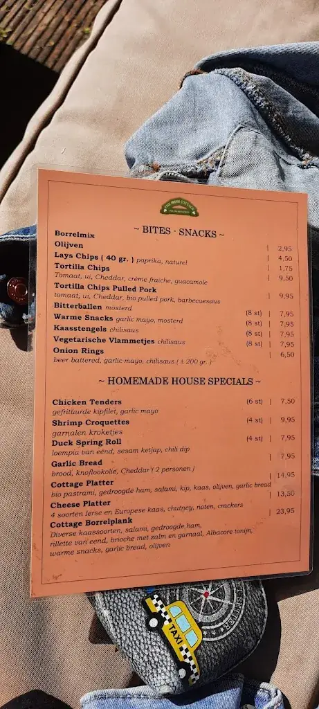 Menu_The Irish Cottage_Niedorp_imagen_3