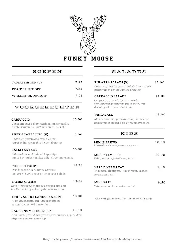 Menu_Funky Moose Restaurant_Lisse_image_4