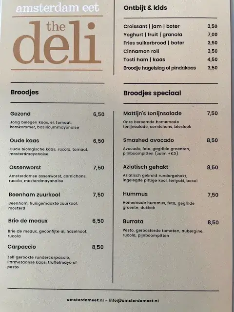 Menu_Amsterdam Eet the Deli_Amsterdam_image_1