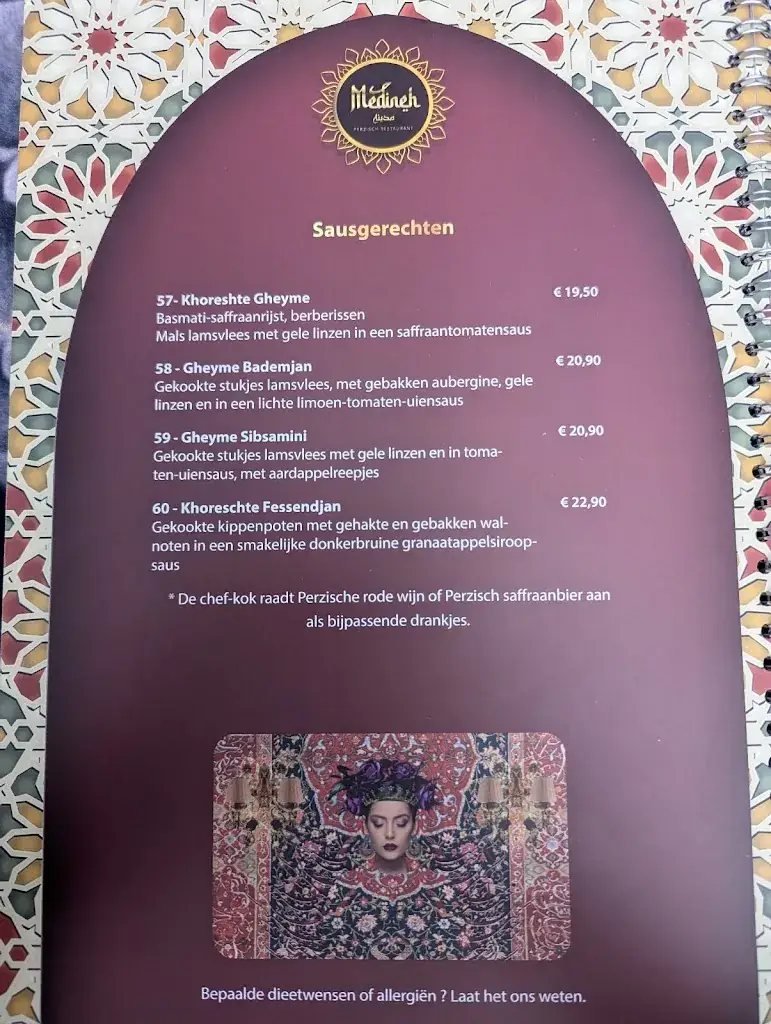 Menu_Medineh Perzische restaurant_Leeuwarden_image_3