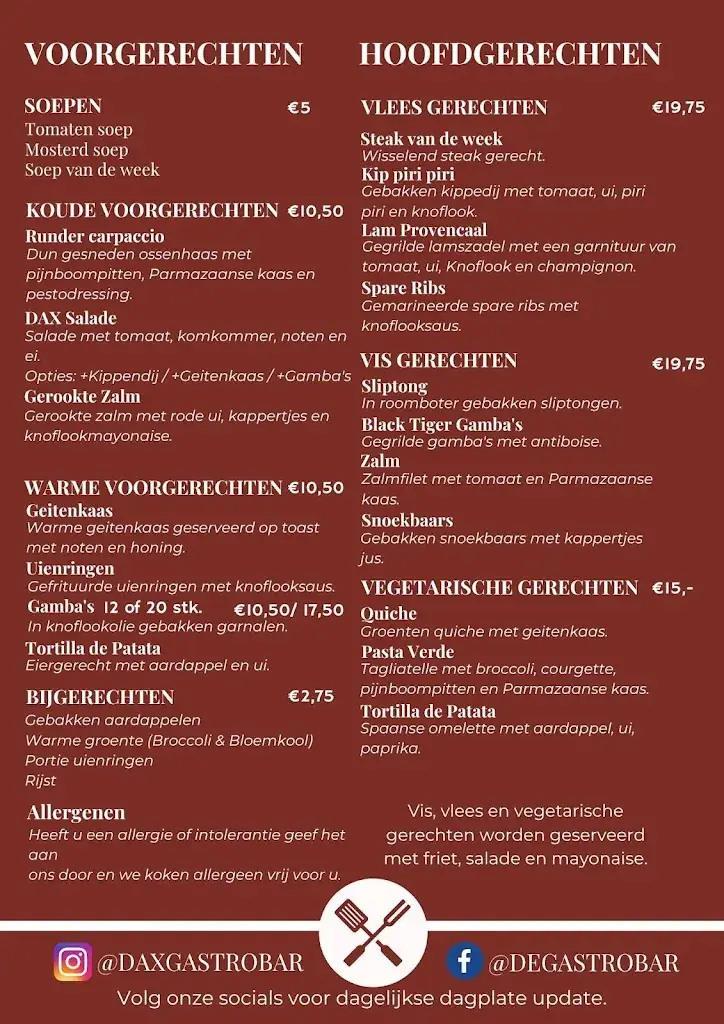 Menu_Dax Gastrobar_Leeuwarden_imagen_1
