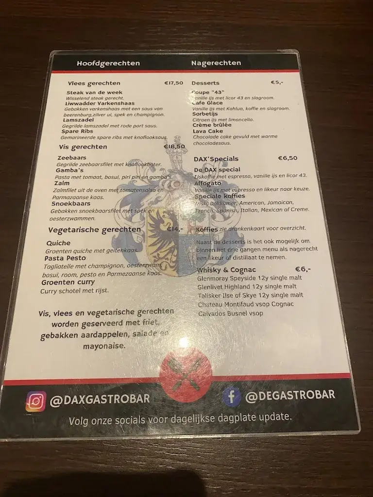 Menu_Dax Gastrobar_Leeuwarden_imagen_4