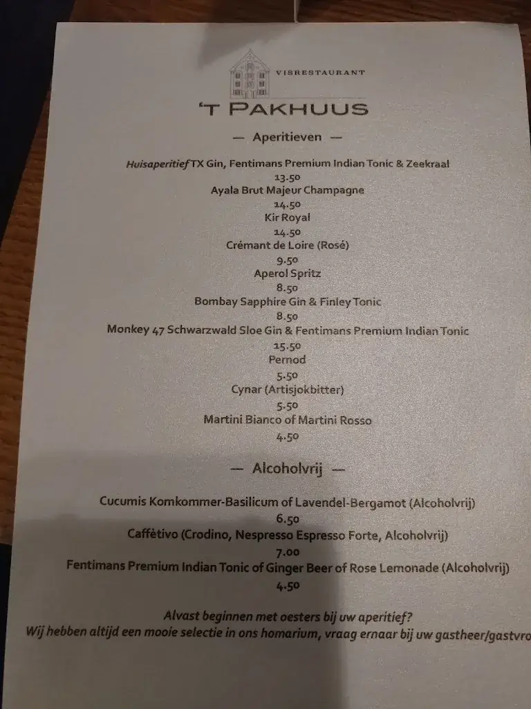 Menu_Restaurant 't Pakhuus_Oudeschild_image_4