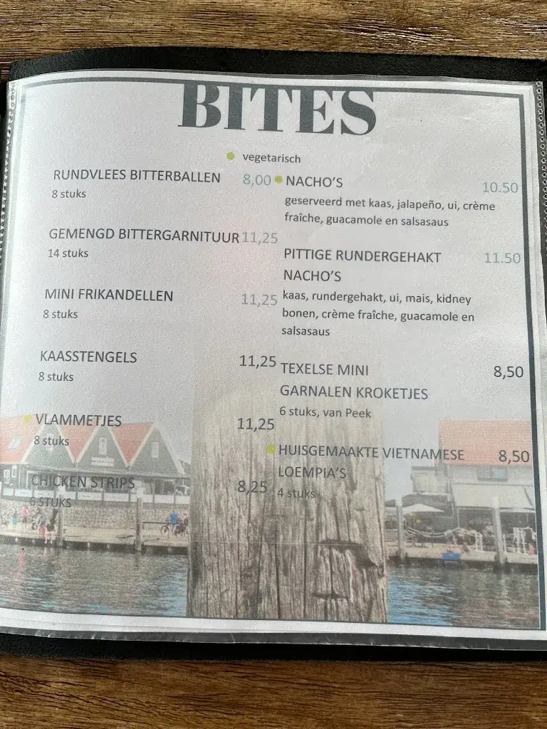 Menu_Restaurant De Kombuis_Oudeschild_immagine_2
