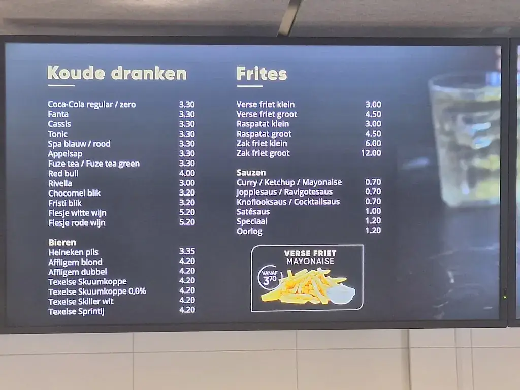 Menu_Vis- en cafetaria Veronica_Oudeschild_image_1