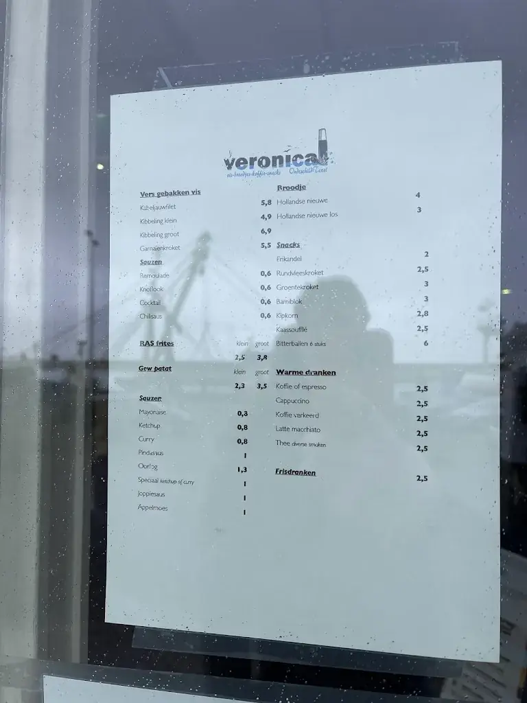 Menu_Vis- en cafetaria Veronica_Oudeschild_image_4