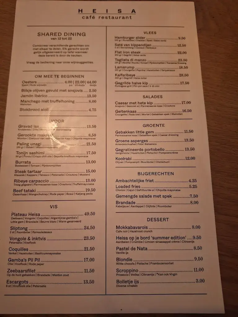 Menu_Café restaurant Heisa_Amstelveen_image_2