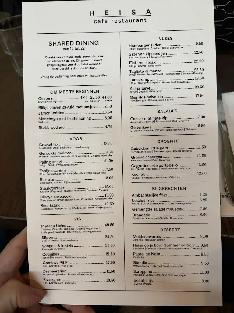 Sadegh Torabian_Café restaurant Heisa_Amstelveen_review