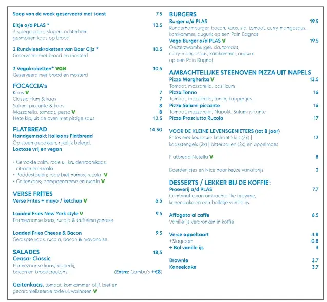 Menu_Strandpaviljoen a/d PLAS_Amstel_image_1