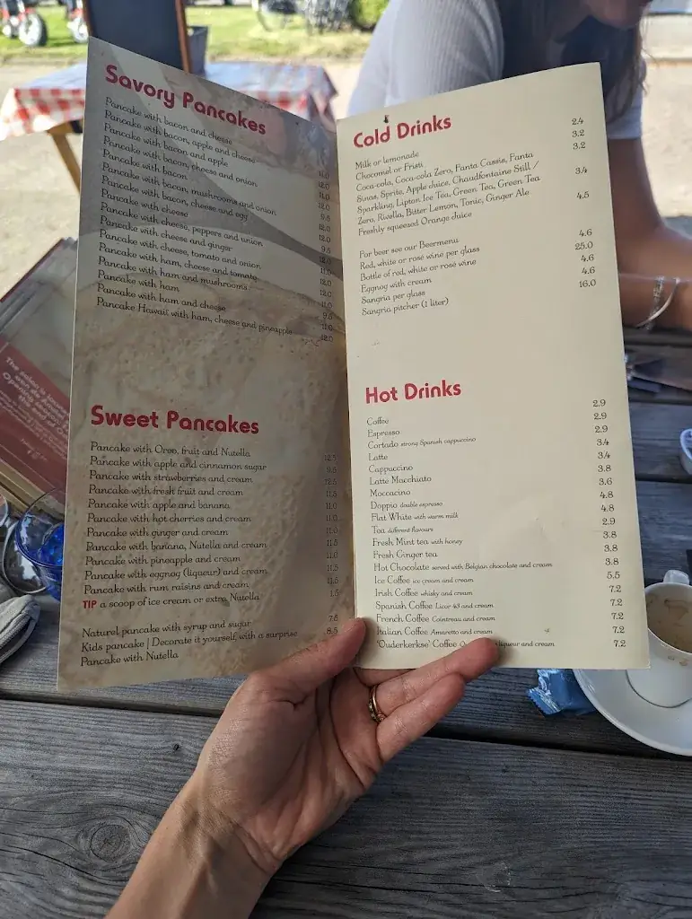 Menu_Pannenkoeken-Poffertjes Restaurant Amstelland Ouderkerk aan de Amstel Geopend Maart t/m oktober_Amstel_image_2