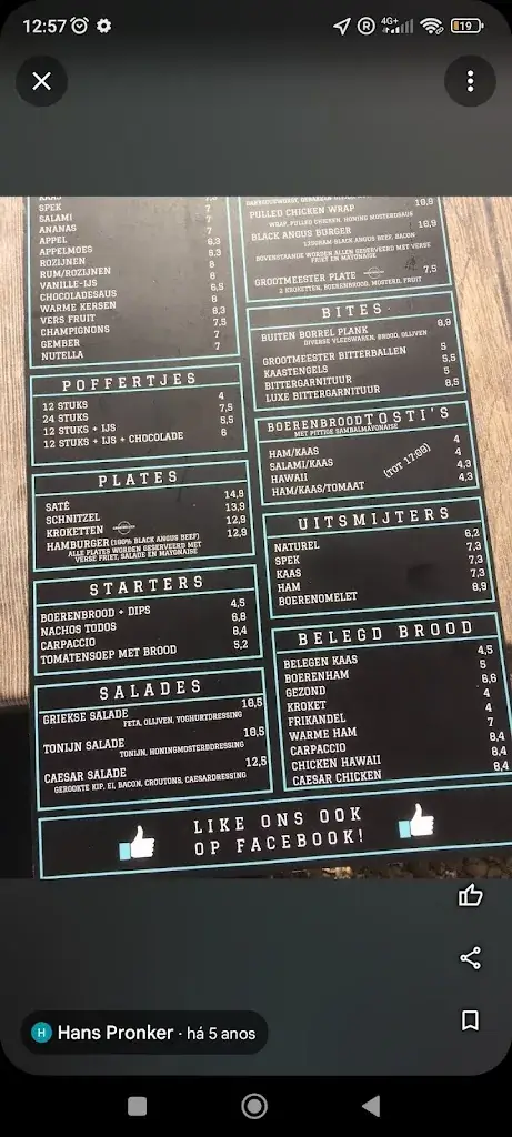 Menu_Restaurant Buiten_Petten_image_1