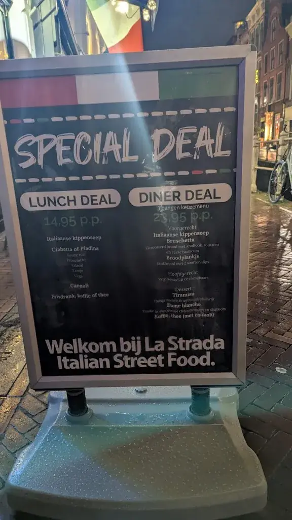 Menu_La Strada Italian Street Food_Leeuwarden_imagen_4