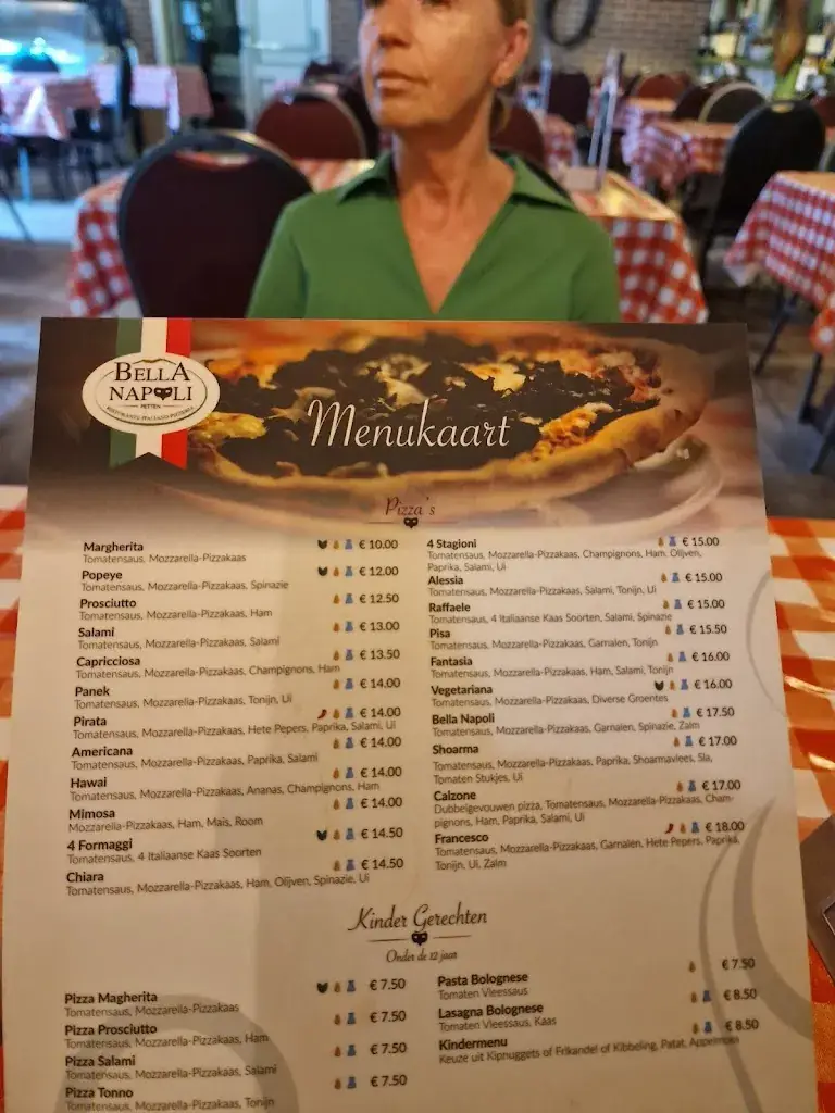 Menu_Pizzeria Bella Napoli_Petten_image_2