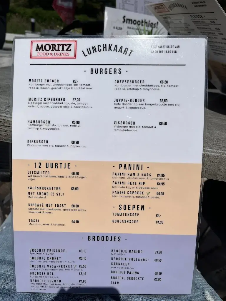 Menü_Moritz Food & Drinks_Petten_Bild_1