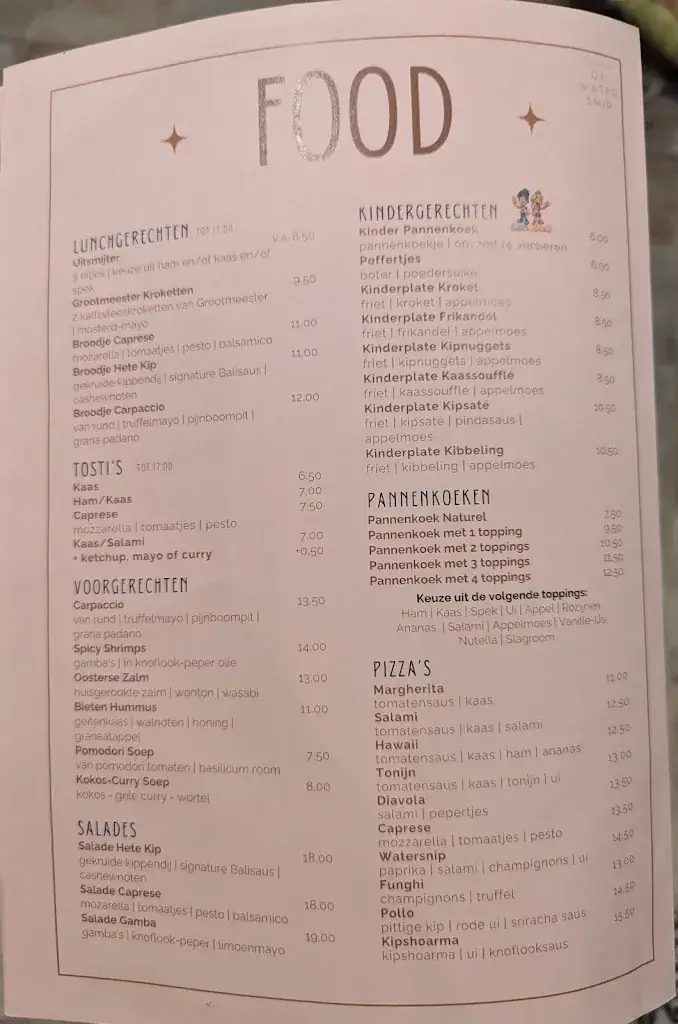 Menu_Restaurant de Watersnip - Plons & Parel SpeelParadijs_Petten_image_2