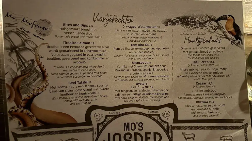 Menu_Mr. Mofongo_Groningen_immagine_3