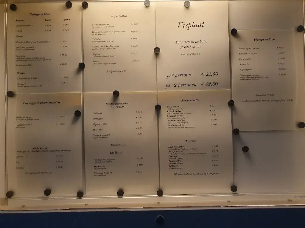 Menu_Café-Restaurant 't Kombuis_Bruinisse_immagine_1