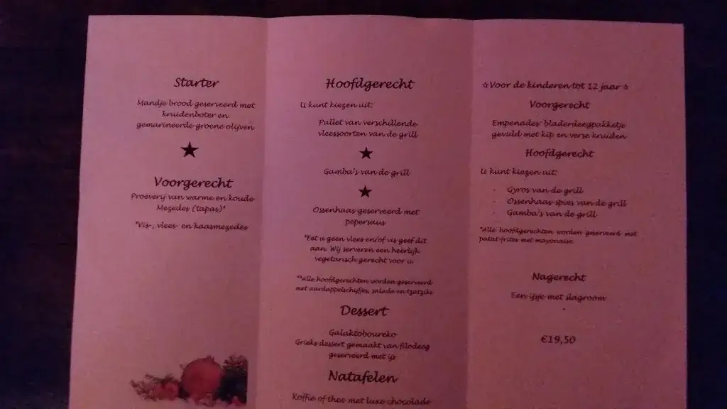 Menu_Kriti Grieks Restaurant & Tapasbar_Purmerend_immagine_4