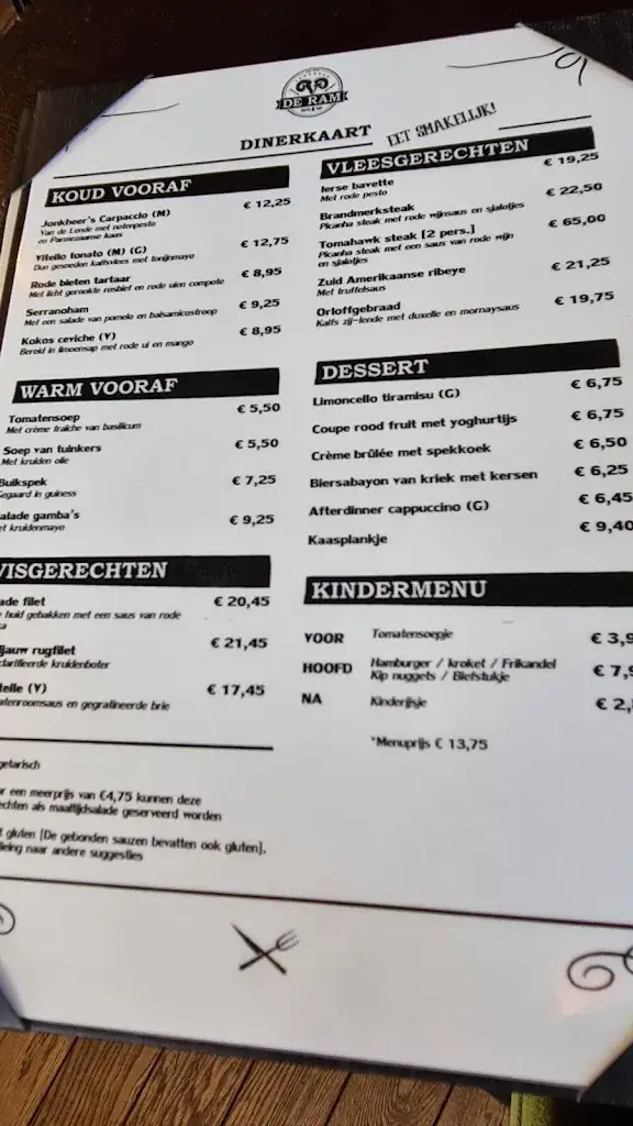 Menu_Restaurant Jonkheer De Ram_Schalkwijk_image_1
