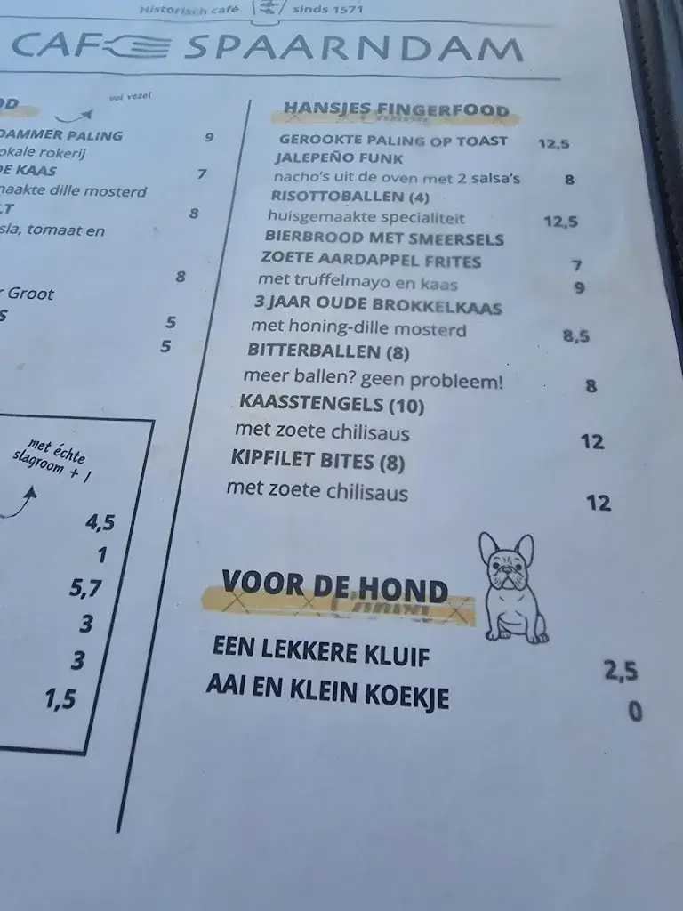 Menu_Cafe Spaarndam_Haarlem_image_3