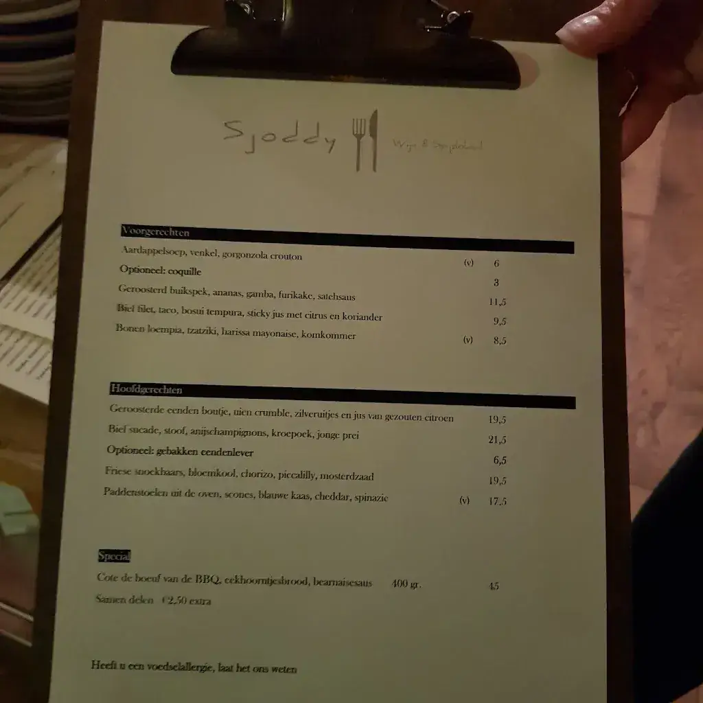 Menu_Pecorino Wijn & Eetbar_Leeuwarden_imagen_1