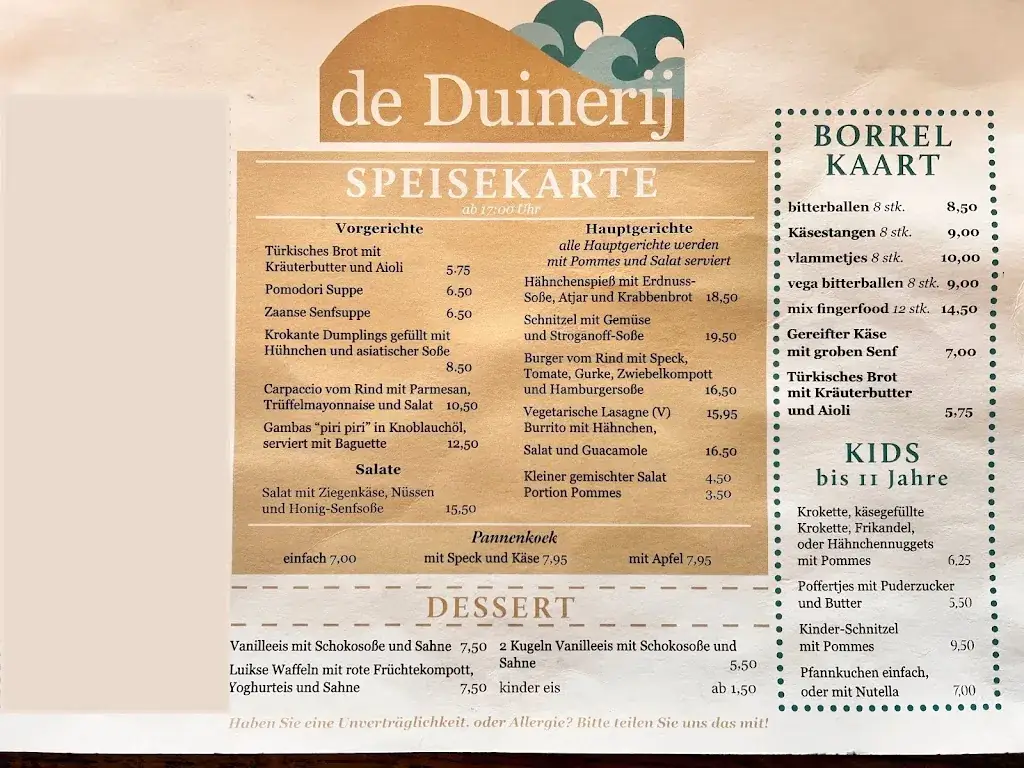 Menu_Restaurant De Duinerij_Maartensvlotbrug_immagine_3