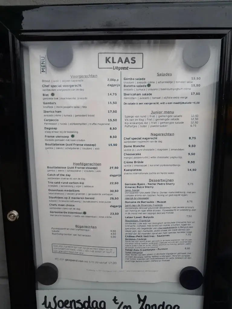 Menu_Klaas Uitgeest_Uitgeest_image_3