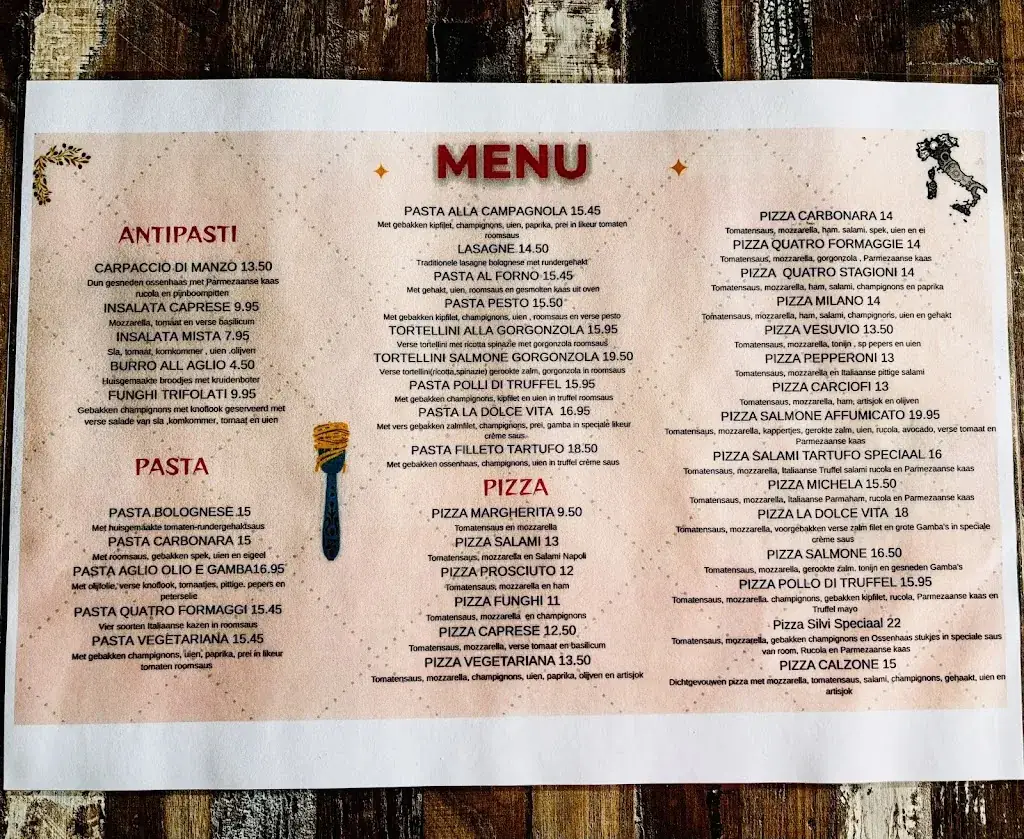 Menu_La Dolce Vita Heemskerk_Heemskerk_image_1