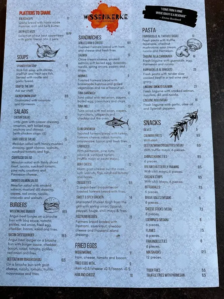 Menu_Wissenkerke Café & Restaurant_Amsterdam_image_2