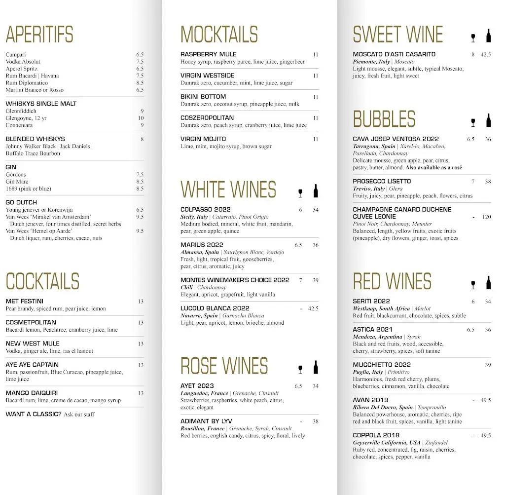 Menu_Met Restaurant Amsterdam_Amsterdam_image_3