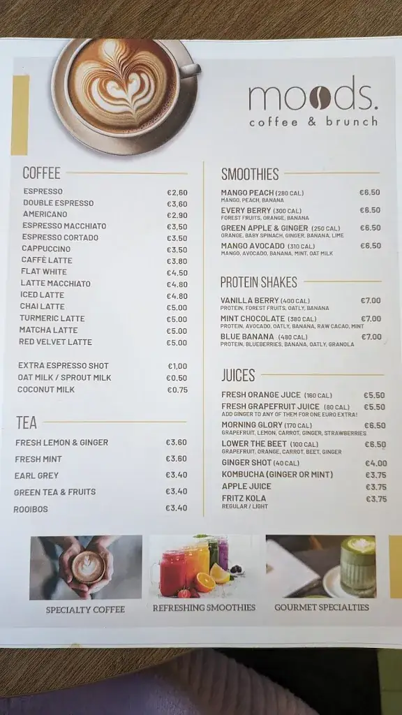Menü_Moods Coffee & Brunch_Amsterdam_Bild_2