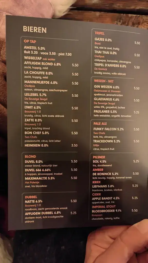 Menu_Café MOJO Amsterdam_Amsterdam_image_3