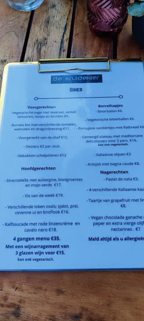 Menu_Restaurant de Kruidenier_Weesp_image_1