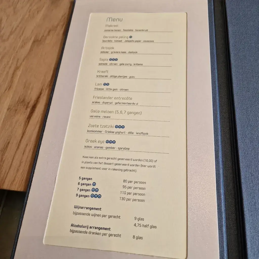 Menü_Restaurant Elea_Haag_Bild_4