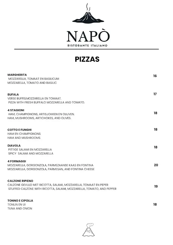 Menu_Napo Italian Restaurant_Haag_image_4