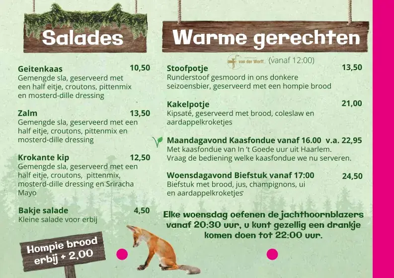 Menü_Boshut 't Panneland_Vogelenzang_Bild_1