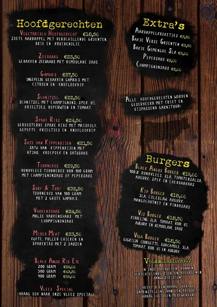 Menu_Café Restaurant De Rotterdammer_Stroe_imagen_1