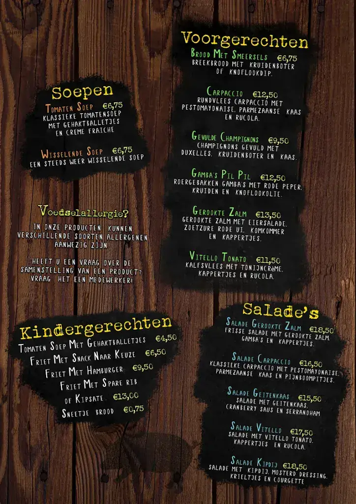 Menu_Café Restaurant De Rotterdammer_Stroe_imagen_2