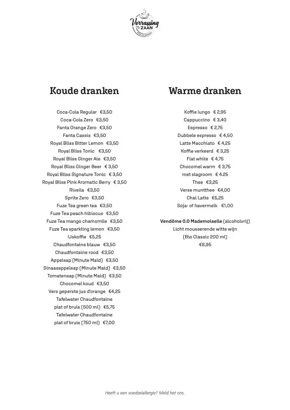 Menu_Verrassing aan de Zaan Restaurant & Evenementenlocatie_Zaandam_image_1