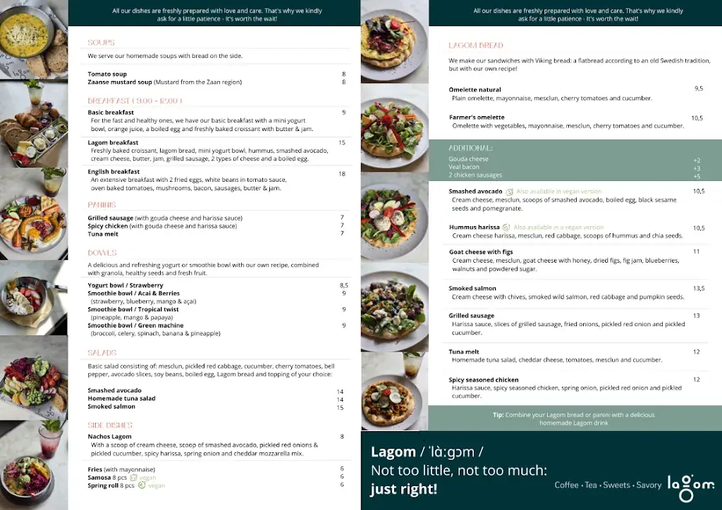 Menu_Lagom Café_Zaandam_image_1