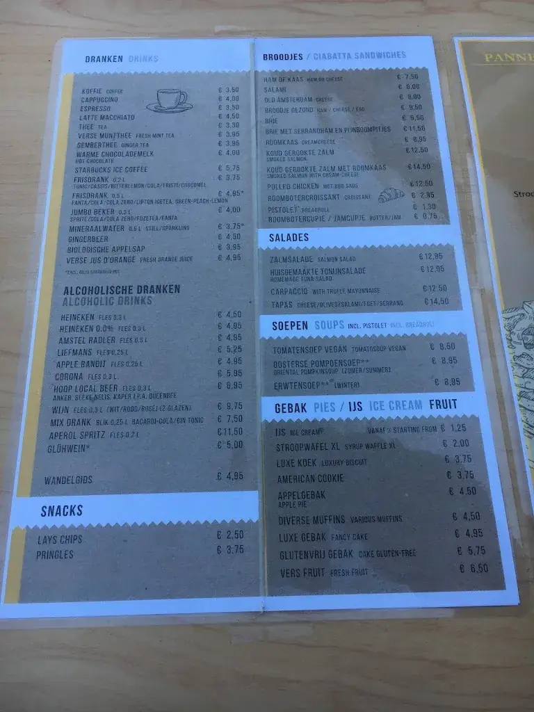 Menu_Restaurant De Kraai_Zaandam_image_2
