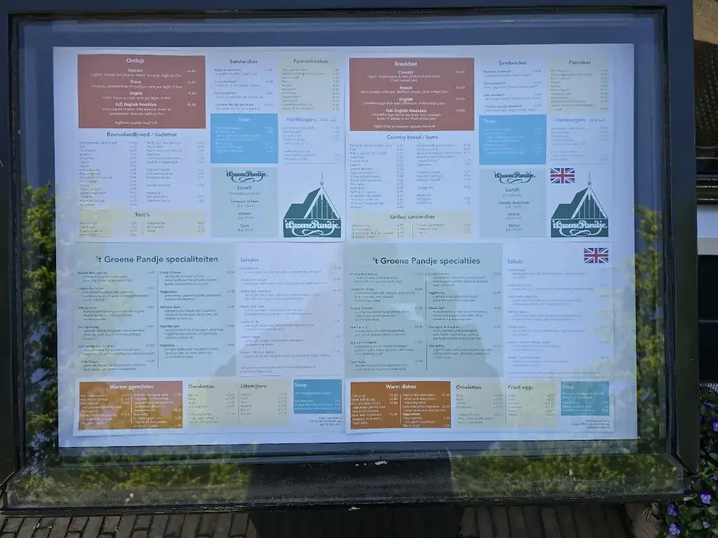 Menu_'t Groene Pandje Zaandam_Zaandam_image_3