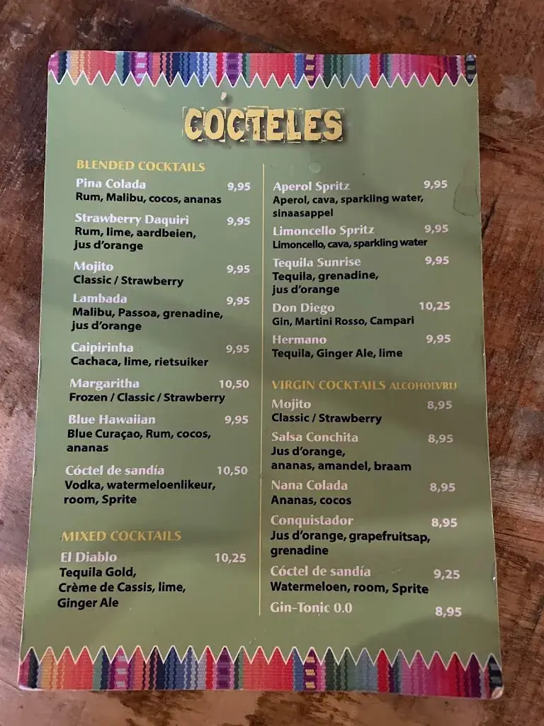 Menu_Restaurant Panchos Cantina_Zaandam_image_3