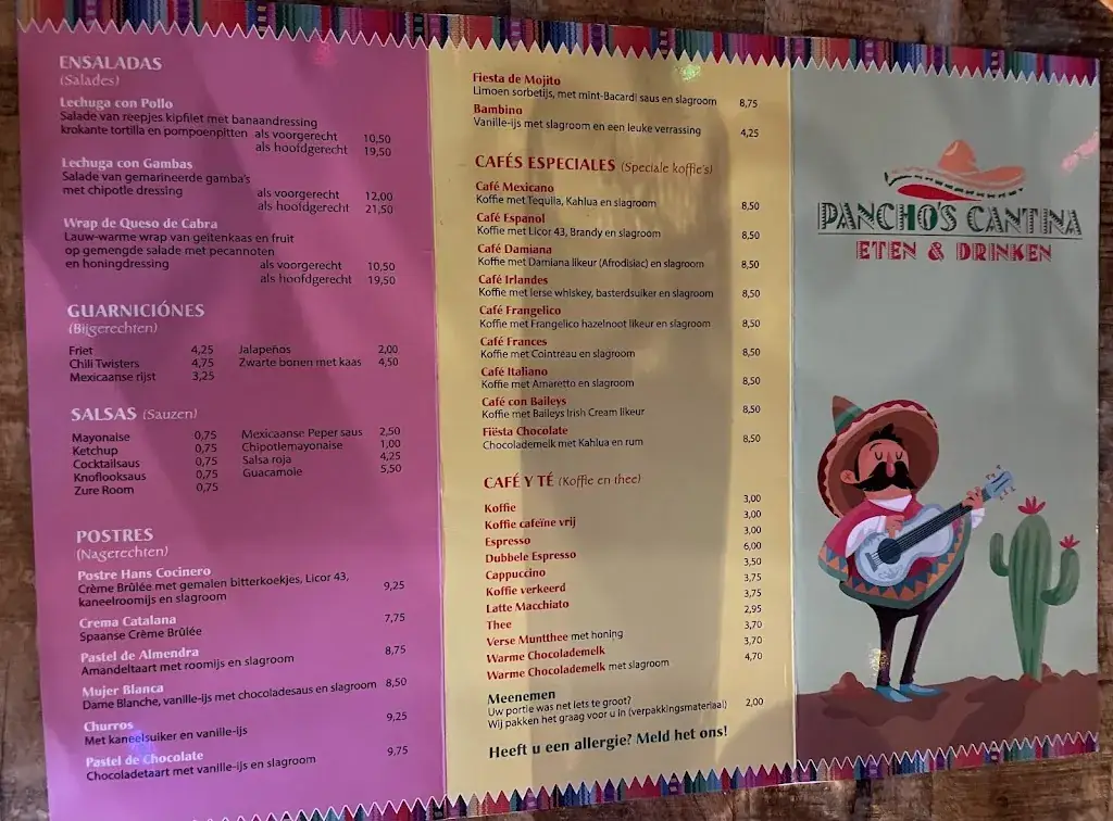 Menu_Restaurant Panchos Cantina_Zaandam_image_4