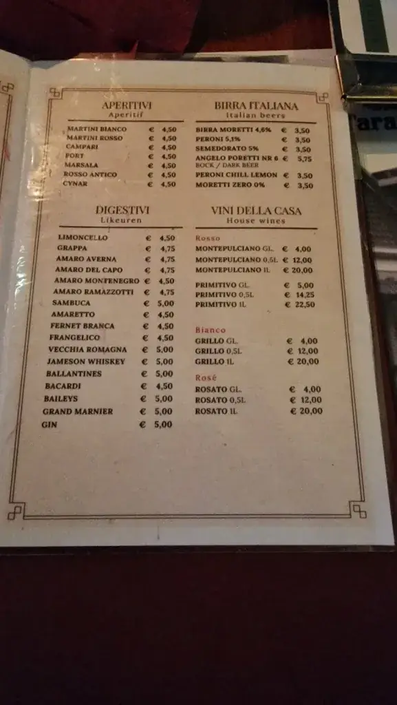 Menu_Ristorante Tarantella Wijk aan Zee_Zee_image_4